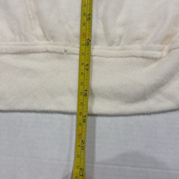 We the Free Off The Shoulder Cream Balloon Sleeve CropTop Women’s Size XS - Picture 7 of 7